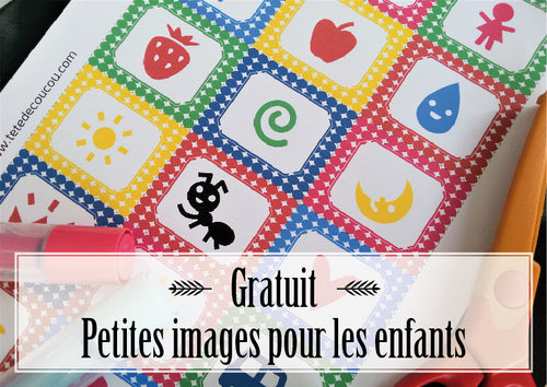 Images pour les enfants à imprimer gratuit tête de coucou